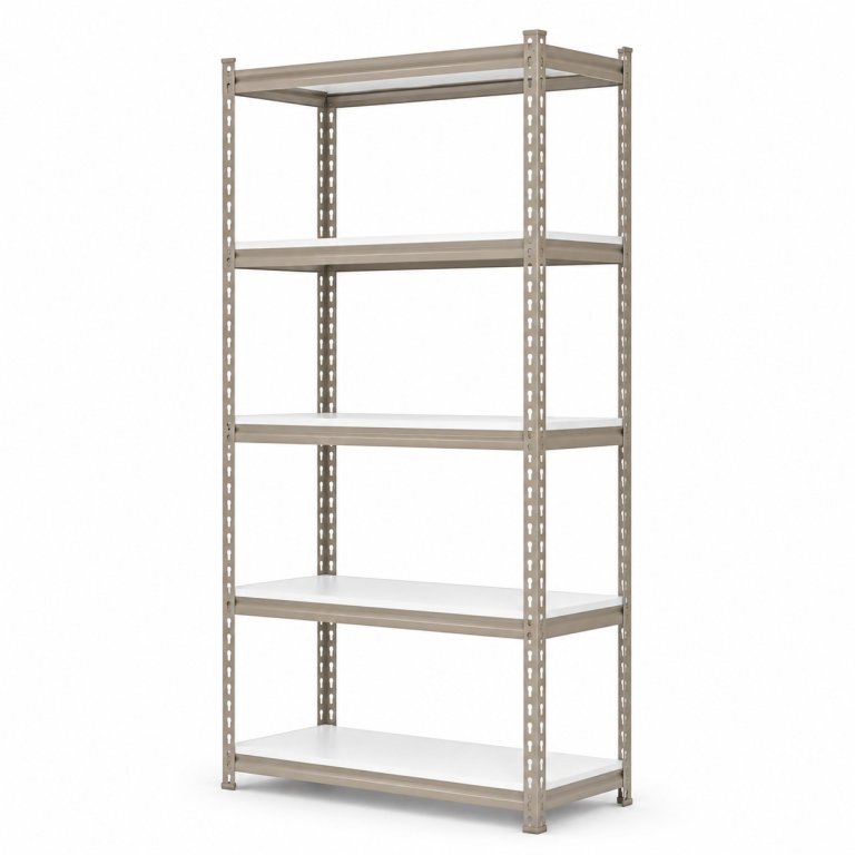 Raft tip polita - H:1830mm x L:900mm x W:380mm, polita pal laminat, bej