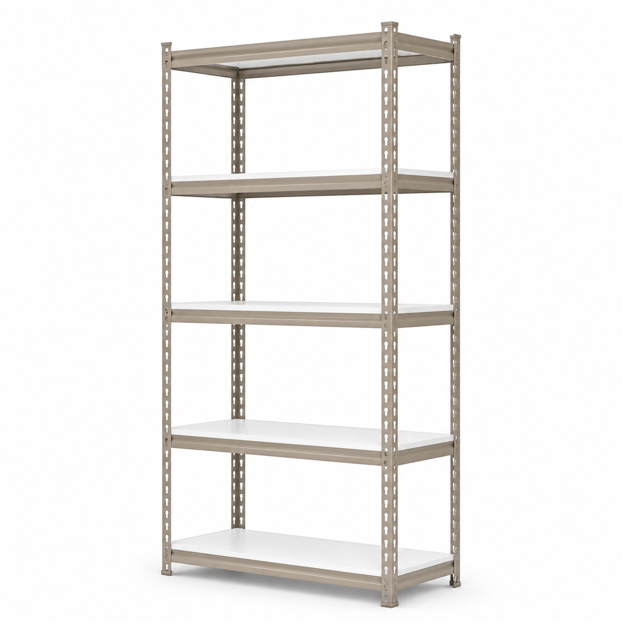 Raft tip polita - H:1830mm x L:900mm x W:380mm, polita pal laminat, bej