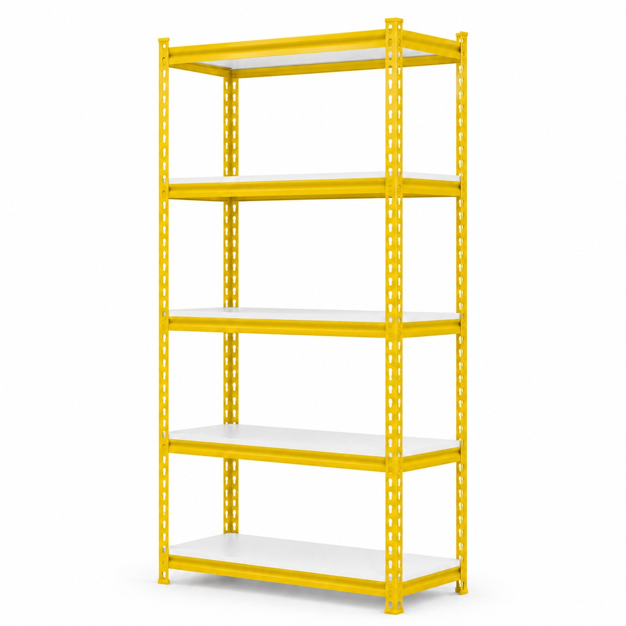 Raft tip polita - H:1830mm x L:900mm x W:580mm, polita pal laminat, galben