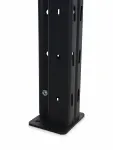 Raft modular calitate premium – H:2127mm x L:1040mm x W:815mm, 200kg/nivel, include 4 polite metalice