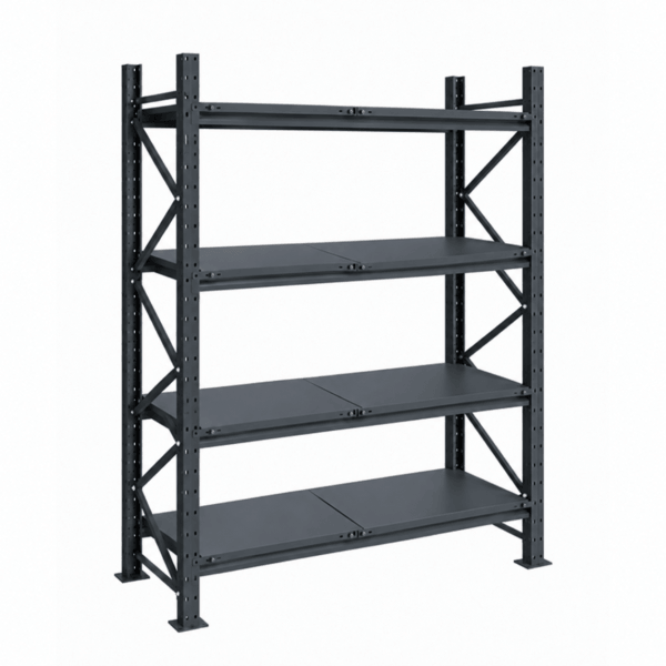 Raft modular calitate premium – H:2584mm x L:1350mm x W:615mm, 200kg/nivel, include 4 polite metalice - Handlekraft Raft modular calitate premium – H:2584mm x L:1350mm x W:615mm, 200kg/nivel, include 4 polite metalice