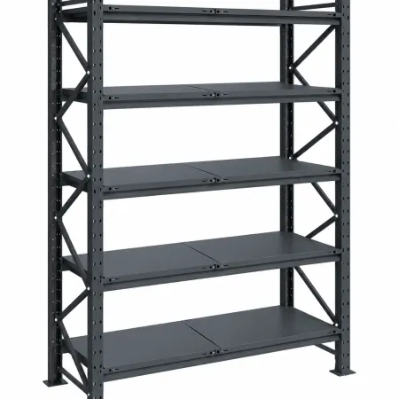 Raft modular calitate premium – H:2127mm x L:1040mm x W:815mm, 200kg/nivel, include 5 polite metalice