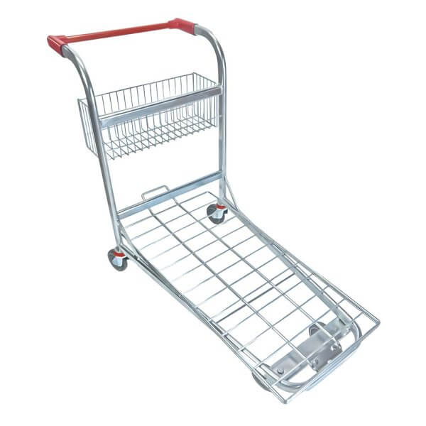 Carucior tip platforma, cu 4 roti - Handlekraft Carucior tip platforma, cu 4 roti