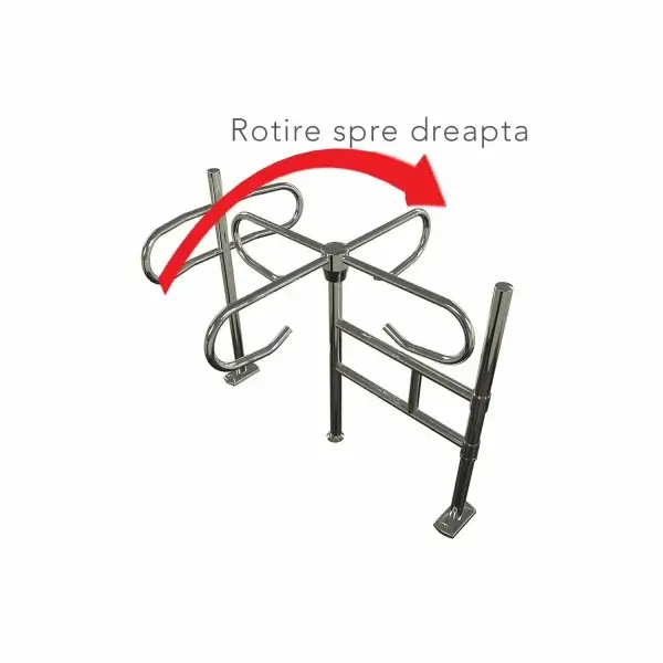 Poarta de acces tip turnichet, dreapta - Handlekraft Poarta de acces tip turnichet, dreapta