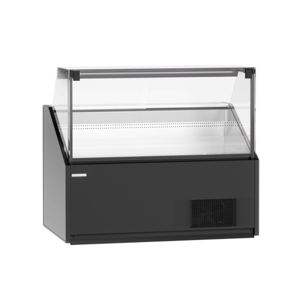 Vitrină frigorifică Quadros – H:850mm x L:1875mm x W:1100mm, plug-in - Handlekraft Vitrină frigorifică Quadros – H:850mm x L:1875mm x W:1100mm, plug-in