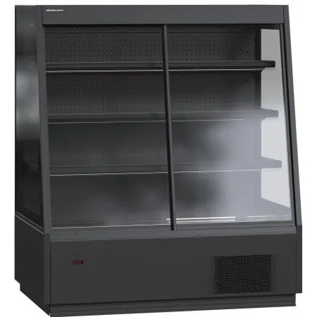 Vitrină frigorifică slim – H:1500mm x L:1250mm x W:770mm, plug-in