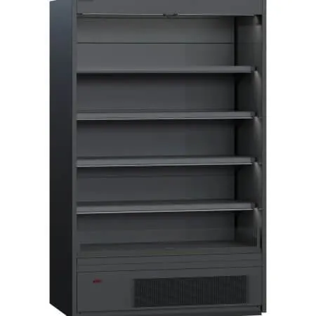 Vitrină frigorifică slim, cu perdea de aer – H:2100mm x L:1562mm x W:770mm, plug-in