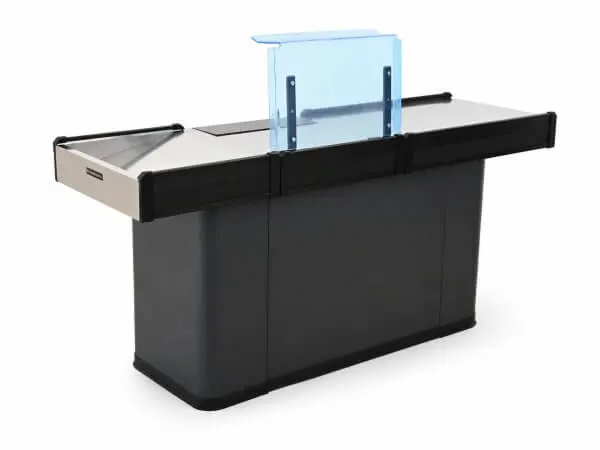 Masă pentru casă de marcat - Magellan mini, L:1800mm - Handlekraft Masă pentru casă de marcat - Magellan mini, L:1800mm